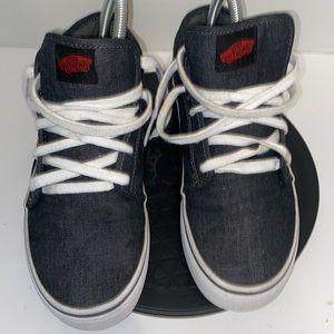 Youth Black Jean material Vans youth 6.0